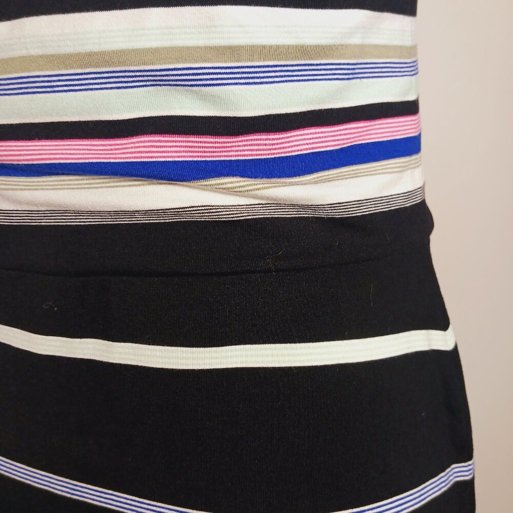 White House Black Market Striped Convertible Maxi Midi Tube Dress / Skirt SZ MED - Picture 10 of 15